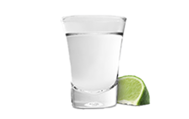 Blanco silver tequila