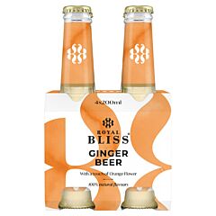 Royal Bliss Ginger Beer 6 X 4 X 20Cl