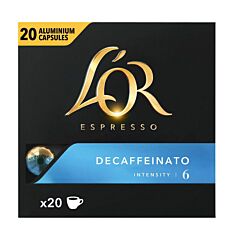 Douwe Egberts L'or Espresso Decaffeinato Utz (10 X 20 St)