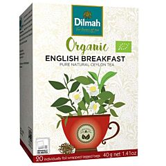 Dilmah Organic Thee English Breakfast Nl Bio 01