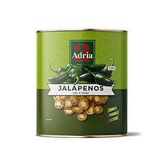 Adria Jalapeno Pepers Groen Schijfjes