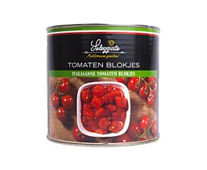 Soleggiato Tomatenblokjes Op Sap