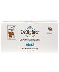 De Ruijter Chocoladehagel Melk 20 Gr
