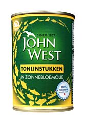 John west Tonijnstukken in olie