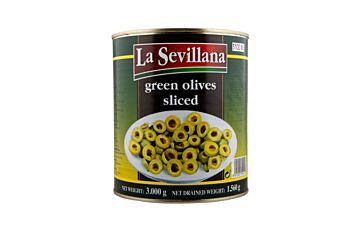 La Sevillana Olijven Groen Gesneden