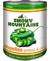 Smoky Mountains Sliced Jalapenos Pickled & Sliced