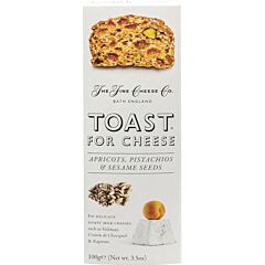 The Fine Cheese Co. Toast For Cheese Apricots, Pistachios & Sesam