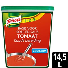 Knorr 1-2-3 Tomatensoep Natriumarm (Vegan)