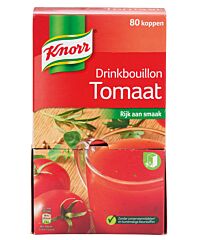Knorr Drinkbouillon Tomaat (80 Sticks)
