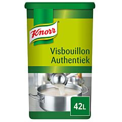 Knorr Professional Visbouillon Authentiek Poeder (42 Lt)