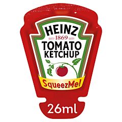 Heinz Tomato Ketchup Squeezeme A 26 Ml Per Sachet