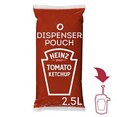 Heinz Tomaten Ketchup Sauce-O-Mat 2,5 Ltr Per Zak