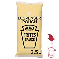 Heinz Fritessaus Sauce-O-Mat 2,5 Ltr Per Zak