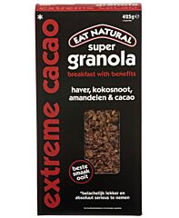 Eat naturel Ontbijtgranen granola extreme cacao