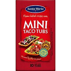 Santa Maria Taco Tubs Mini 14 Stuks