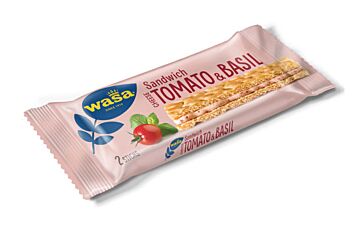 Wasa Sandwich Tomaat/Basilicum 24X40 Gram