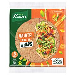 Knorr Wraps Van Wortel Vegetarisch 40 Gr