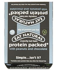 Eat Naturel Proteinereep Pinda/Chocolade 12X45gr
