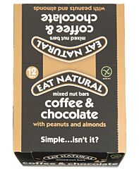 Eat Naturel Reep Coffee Chocolate Peanuts 12X45gr