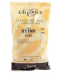 Callebaut Chocolade Callets Puur 54.5%