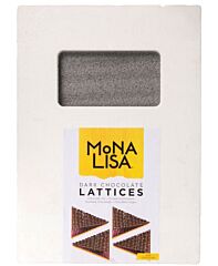 Mona Lisa Lattice Chocolade Puur (Rasterplaat)