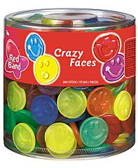 Red Band Crazy Faces Winegums