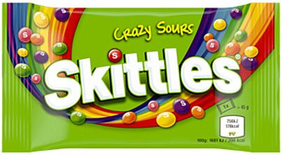 Skittles Crazy Sours 45 Gr
