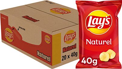 Lays Chips Naturel 40 Gr