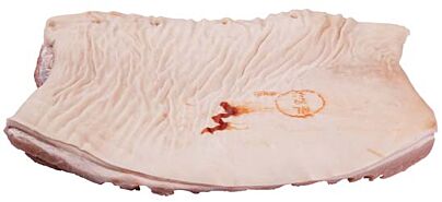 Het wroet varken Varkensbuik zonder been met zwoerd ca 5000 gr
