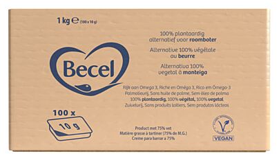Becel Margarine Met Roomboter 10 Gr