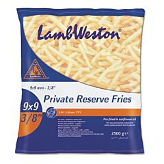 Lamb Weston Private Reserve Frites 9/9Mm A 2500 Gram