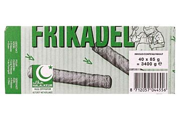 De Vries Frikadel 85 Gr Halal