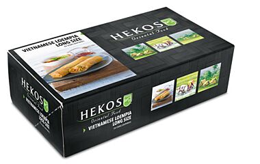Hekos Viet. loempia 70 gr.long size met saus vegan