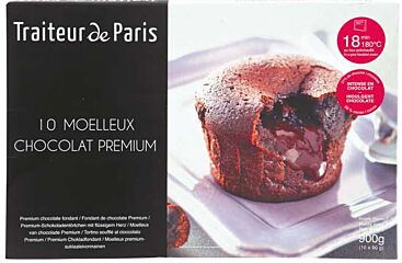Traiteur De Paris Moelleux Van Chocolade 90 Gr