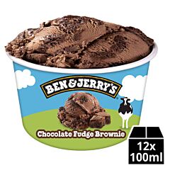 Ben&Jerry's Chocolate Fudge Brownie 100 Ml
