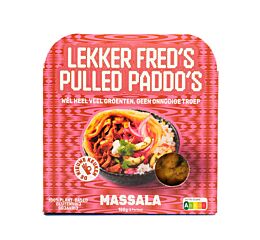 De Nieuwe Keuken Pulled Paddo's Massala 500 Gr Lekker Fred's