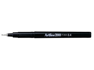 Artline Fineliner 200 0,4Mm Zwart