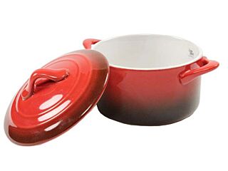 C&T Ovenschotel Rood Rond 0.5 Lt