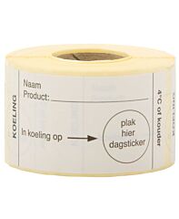 Daymark Haccp Label Koeling