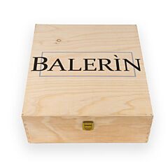 Balerin 3-Fles Wijnkist + Haakslot
