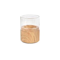 Duni Kanderlaar Glas Neat 70X61mm Light Wood