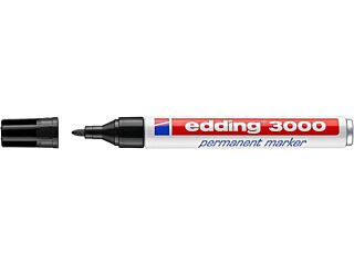 Edding Viltstift 3000 Rond 1.5-3Mm Zwart