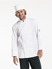 Chaud Devant Chefs Jacket Hilton Poco White S