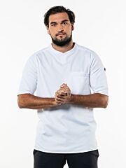 Chaud Devant T-Shirt Valente Ufx White Maat S