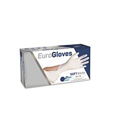 Euroglove Handschoen Soft Nitrile Pv Wit Xl