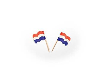 Sier Vlagprikker Nederland Wapperend