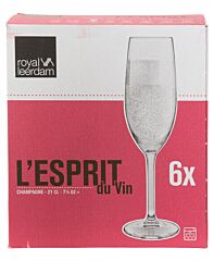 Leerdam Champagneflute Esprit 21 Cl