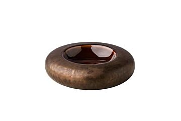 Studio Raw Kom Donut Metallic Goud 17 Cm