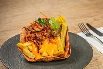 Loaded fries Mexicaanse stijl