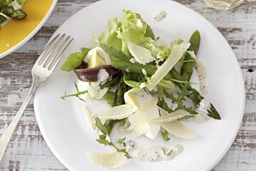 Groene salade met Zanetti Pecorino